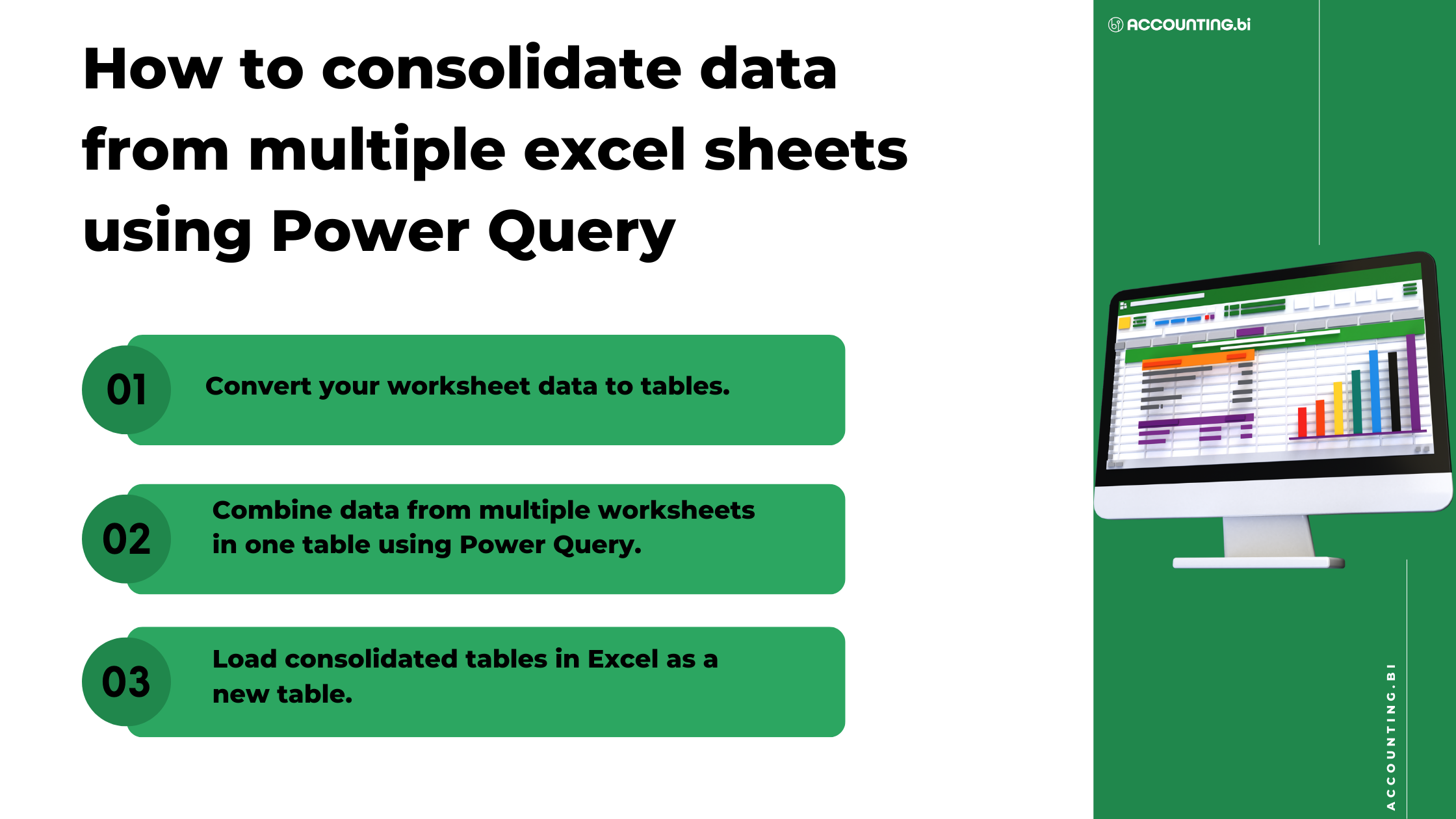 Consolidate Data From Multiple Worksheets In A Single Worksheet Power Query