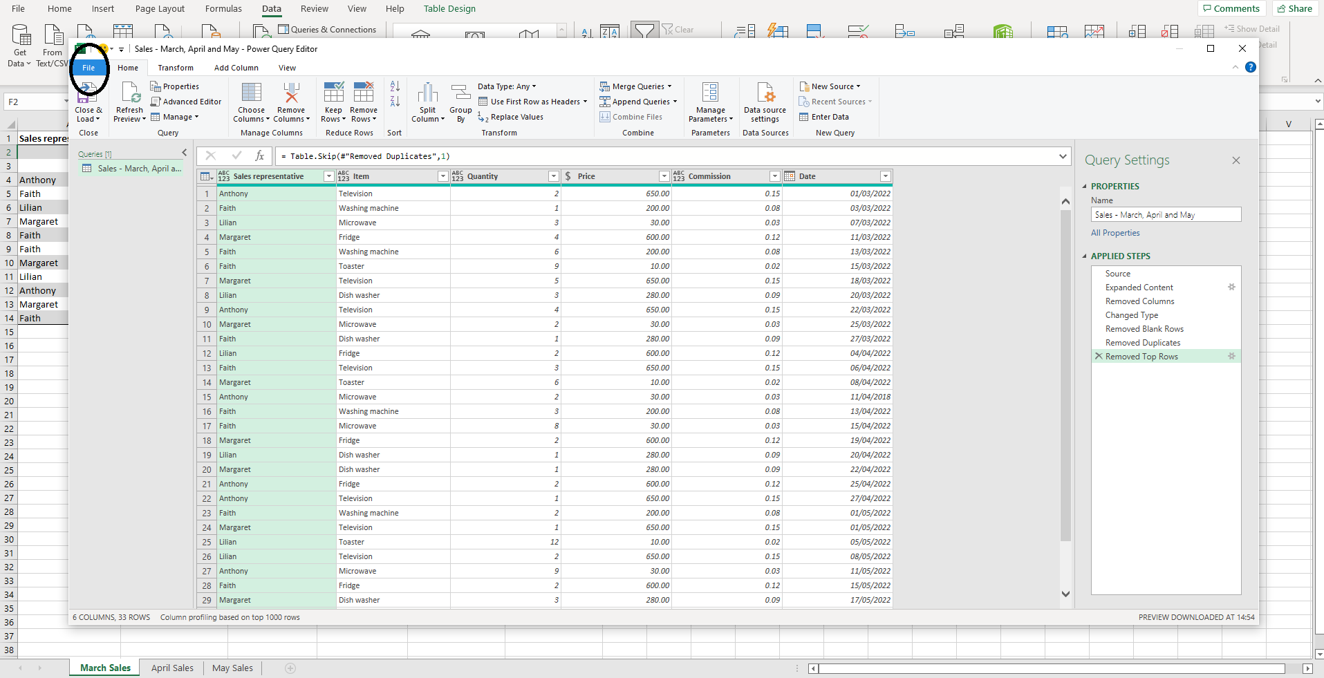 How To Consolidate Data From Multiple Excel Sheets Using Power Query 