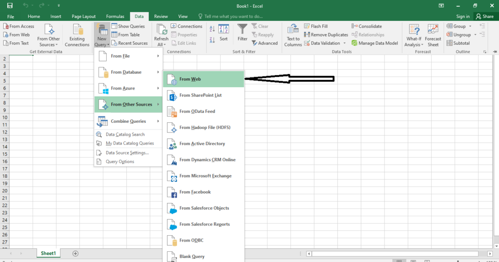 Extract Xero data into Microsoft Excel when using the AccountingBi 