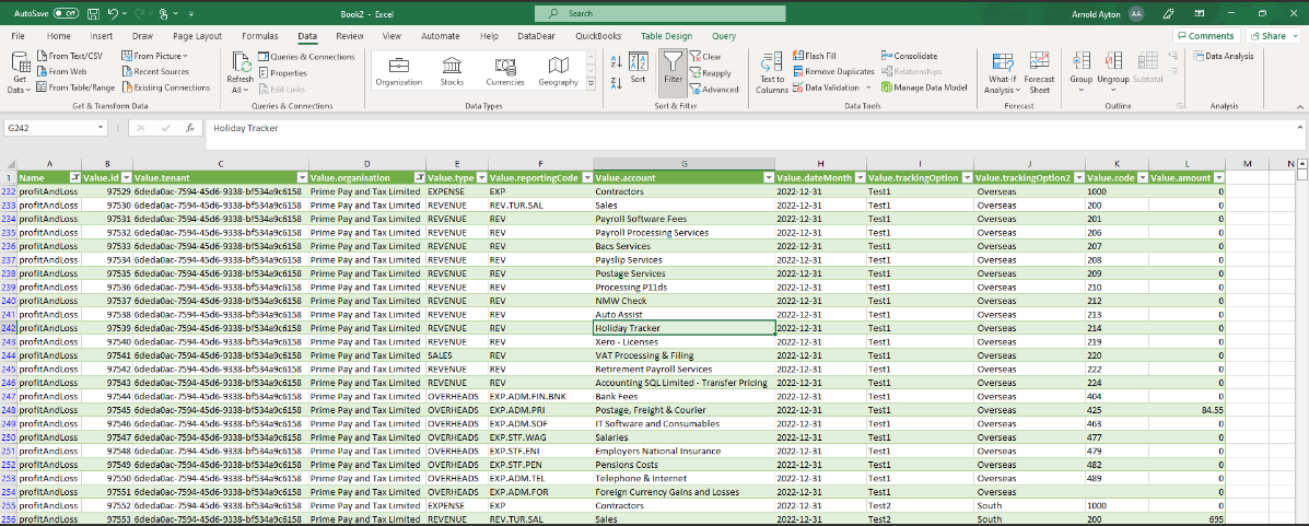 HOW TO DYNAMICALLY HANDLE XERO TRACKING CATEGORIES AND TRACKING OPTIONS ...